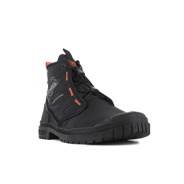 Palladium SP20 Travel Hi boot in Black - angled view