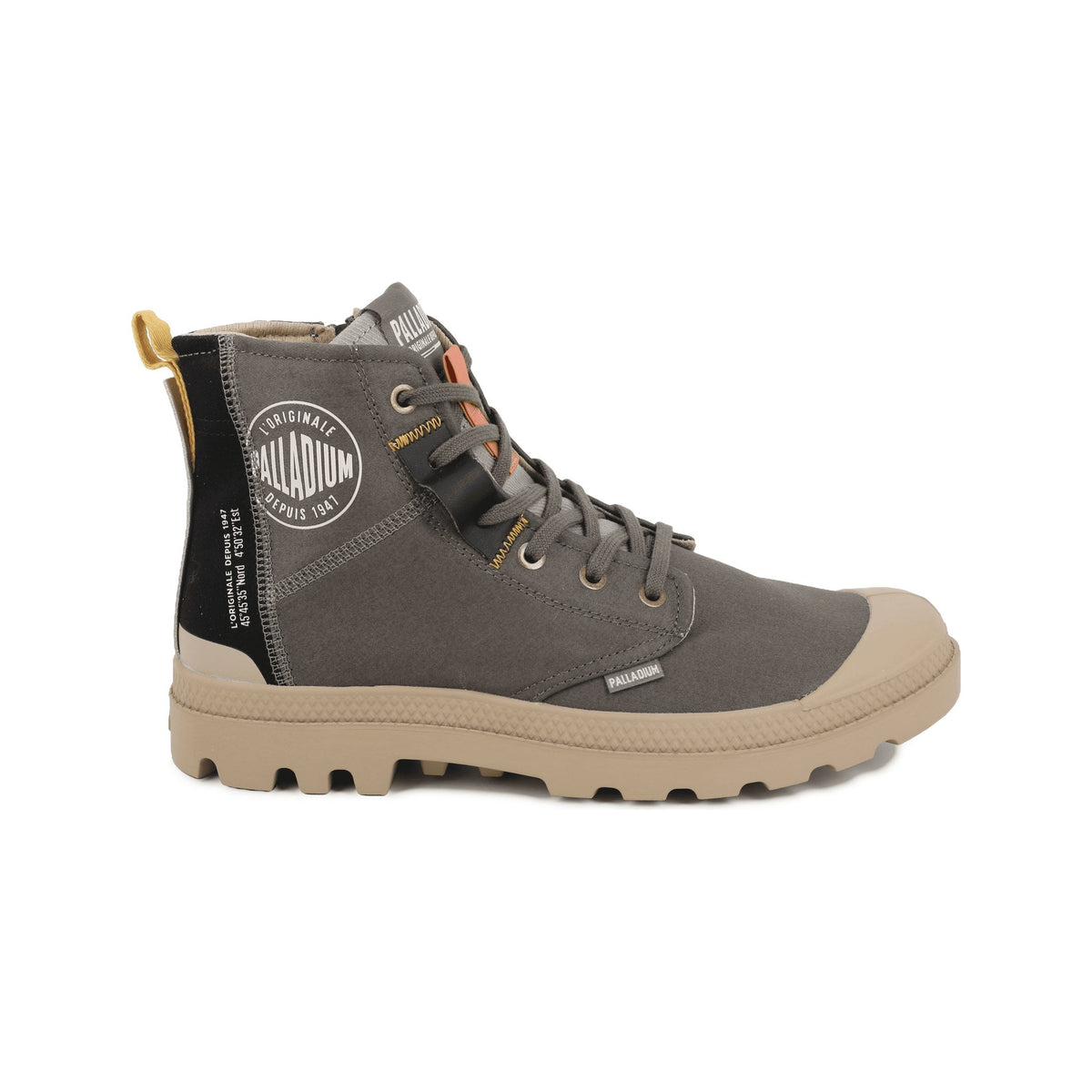 Palladium Pampa Hi Layer Zip Boot - Major Brown – photo 1 of 6
