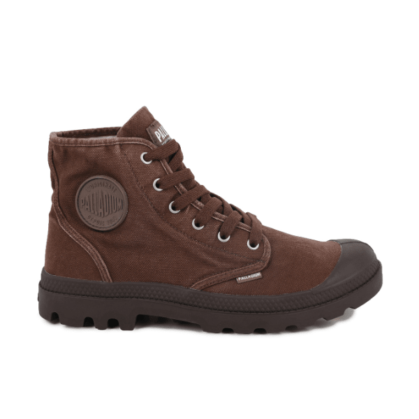 Pampa Hi Canvas Boot - Bark Brown (Hi-Top)
