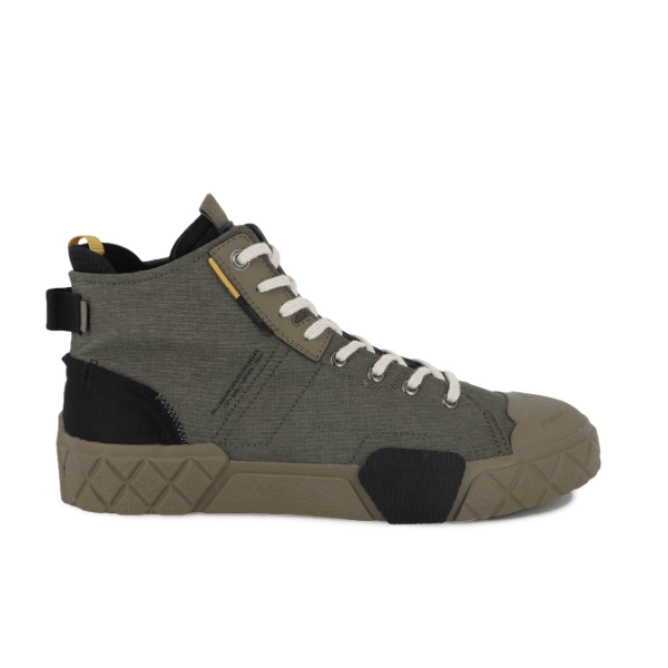 Palladium Ace City Shell Chukka Olive Night High-Top Sneaker | Shop SA