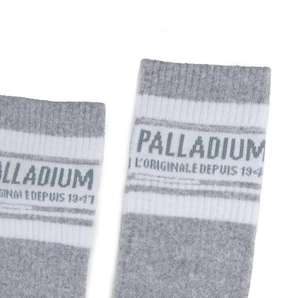 PALLADIUM STRIPE SOCKS - SILVER GREY