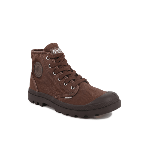 Pampa Hi Canvas Boot - Bark Brown (Hi-Top)
