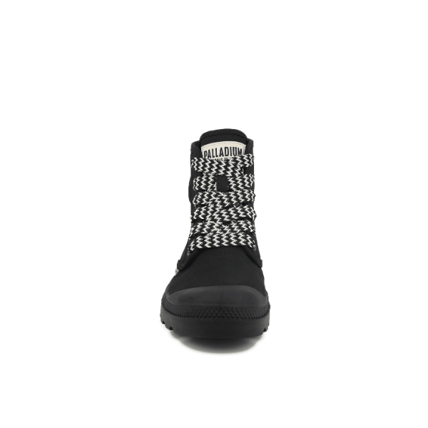 Palladium Pampa Hi HTG Lace Canvas Boot - Black β photo 3 of 7