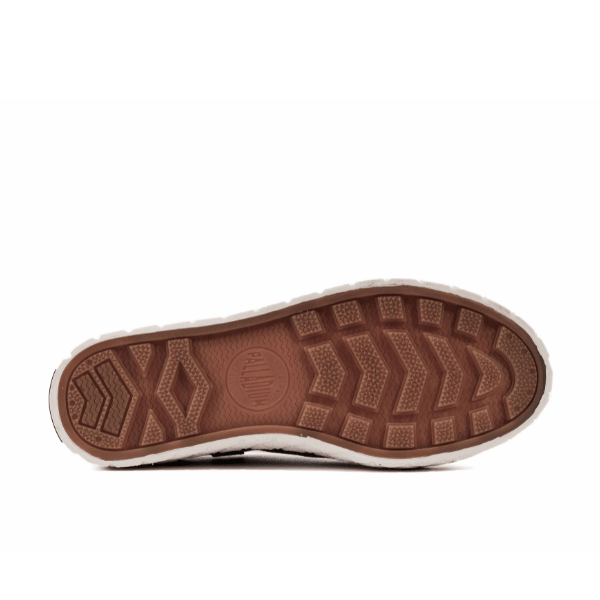 Palladium Palla Ace Washed Canvas Sneaker in Metal Black - Diamond-Pattern Rubber Outsole Detail