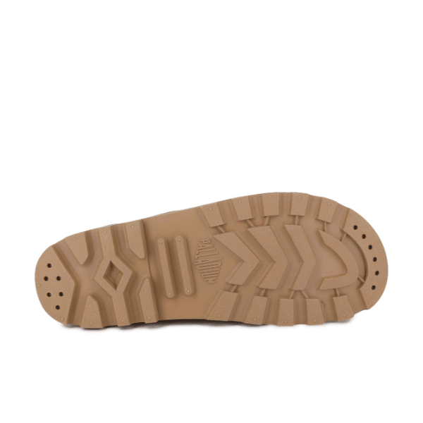 Palladium Dunelite Moc Cushion sneaker outsole β PAMPA-inspired lug traction pattern on ultra-light DUNELITE EVA sole for all-day comfort