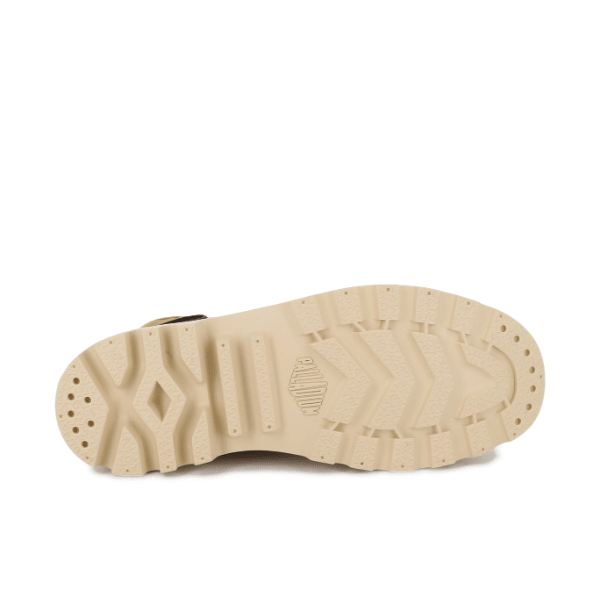 Palladium Pampa Hi HTG Supply Woodlin Boot - Durable Rubber Outsole Tread Pattern
