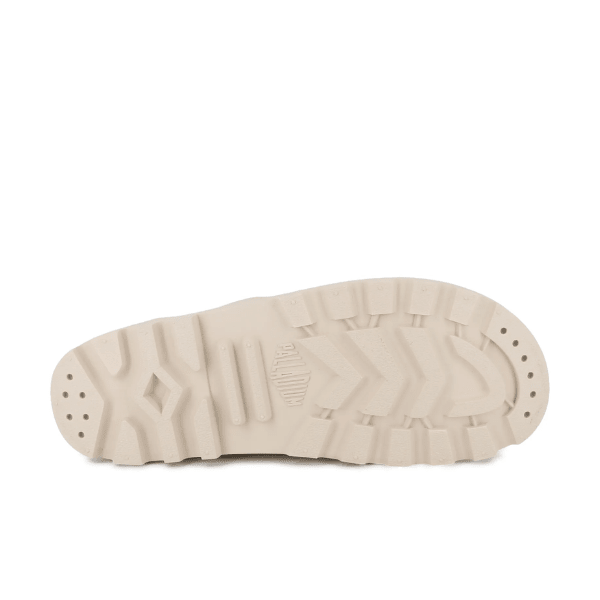 Palladium Dunelite Ox Comfort Vintage Indigo – bottom view showing ultra-light DUNELITE EVA outsole tread pattern