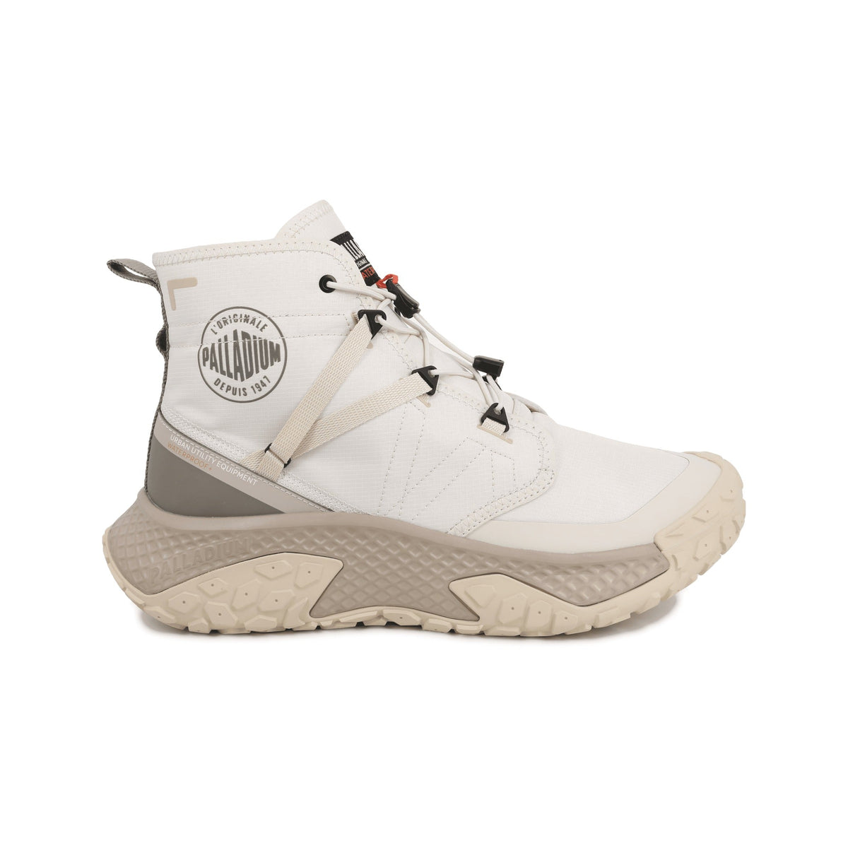 Palladium Offbound Hi WP+ Waterproof Boot - Grey Safari – photo 1 of 5