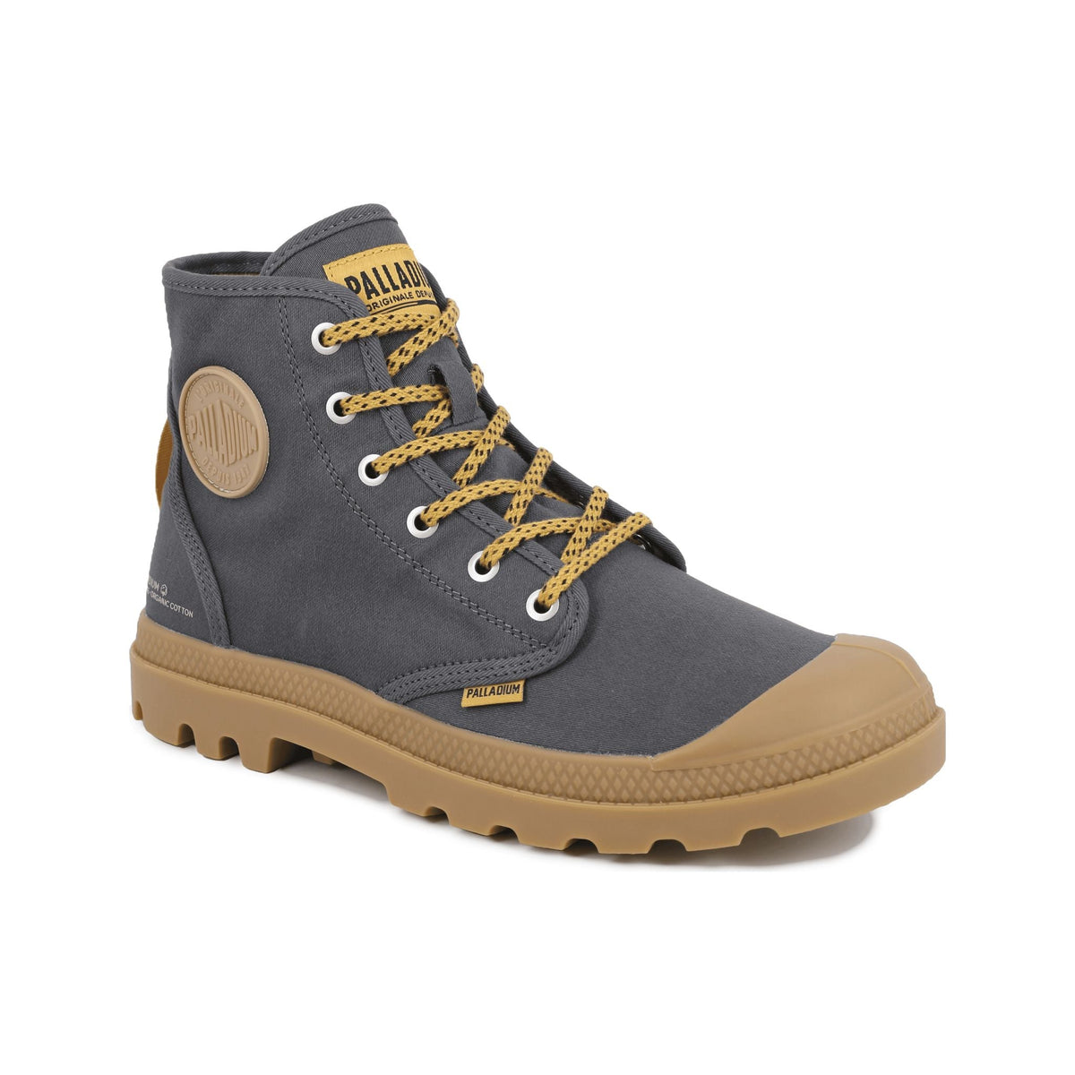 Palladium Pampa Hi HTG Gum Canvas Boot - Iron – photo 2 of 6