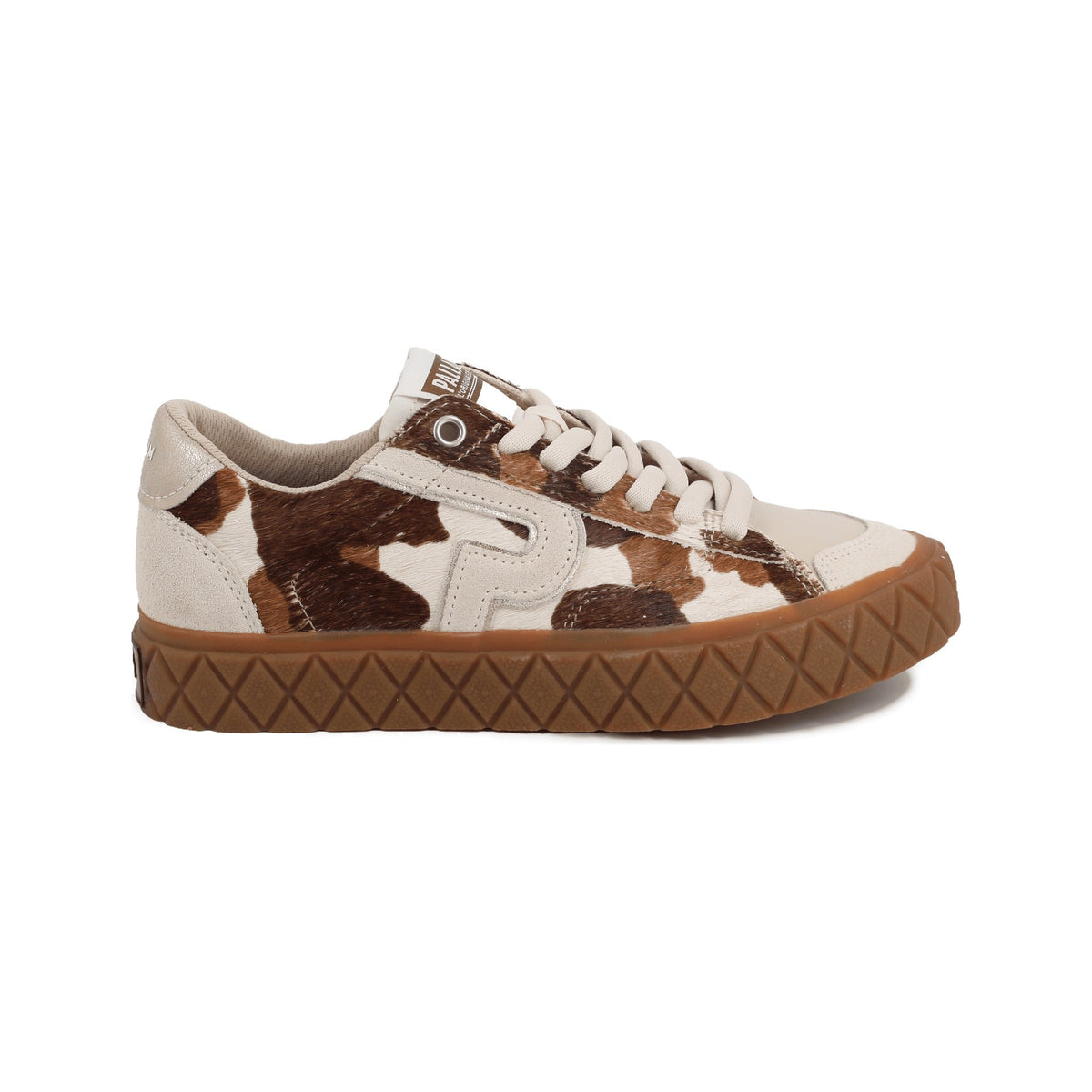Palladium Ace Lo Mix Leather Wild Low-Top Sneaker - Pony – photo 1 of 6