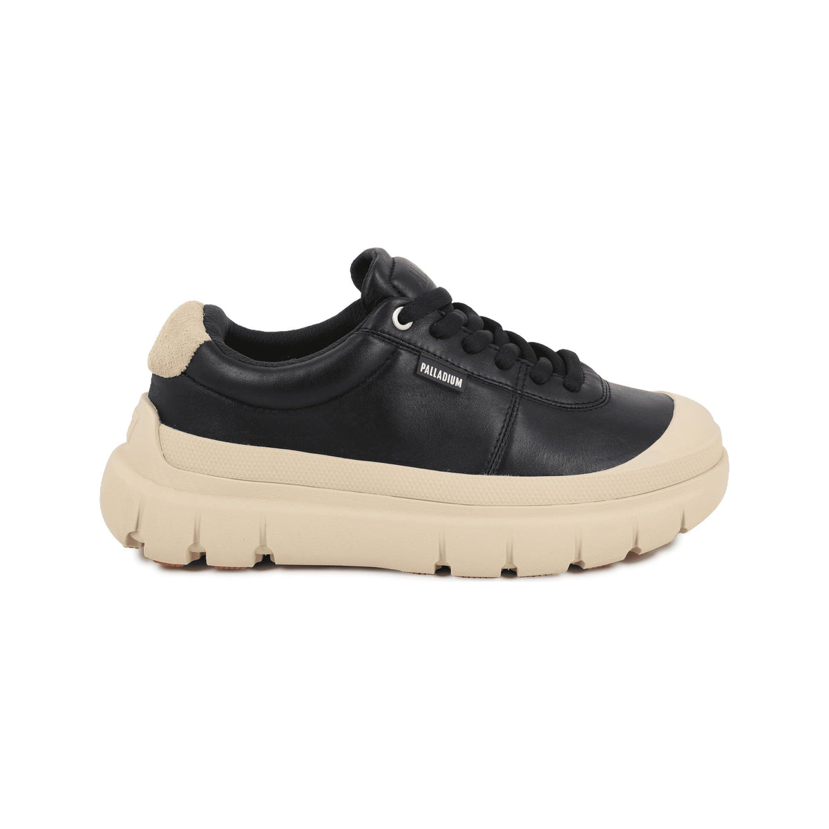 Palladium Pallapop Lo Leather Low-Top Sneaker - Black – photo 1 of 5
