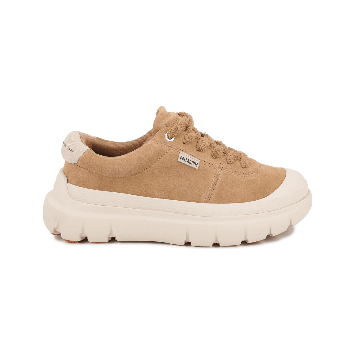 Palladium Pallapop Lo Suede Low-Top Sneaker - Dear Brown – photo 1 of 6