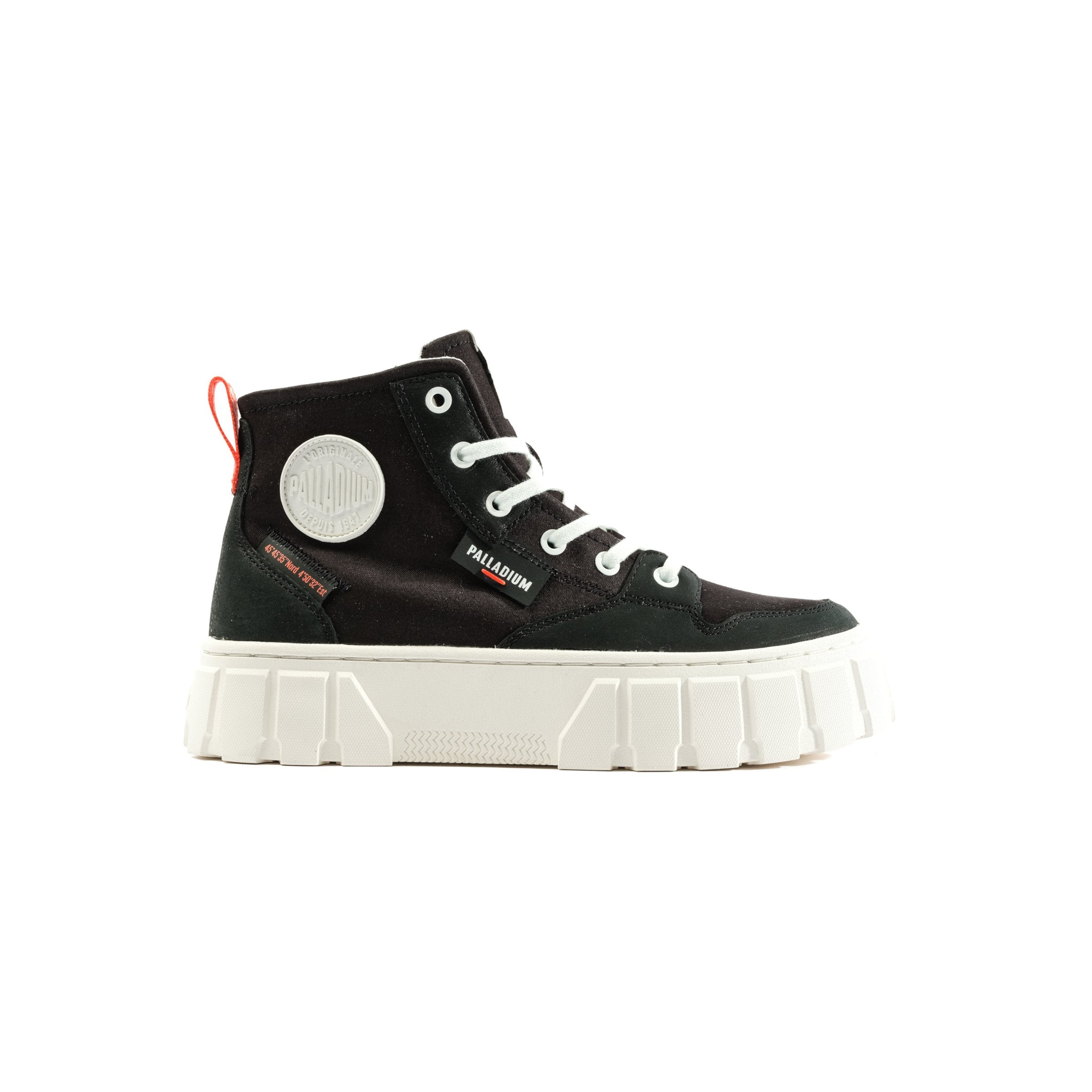 Ladies Pallatower HI Sneaker - Black