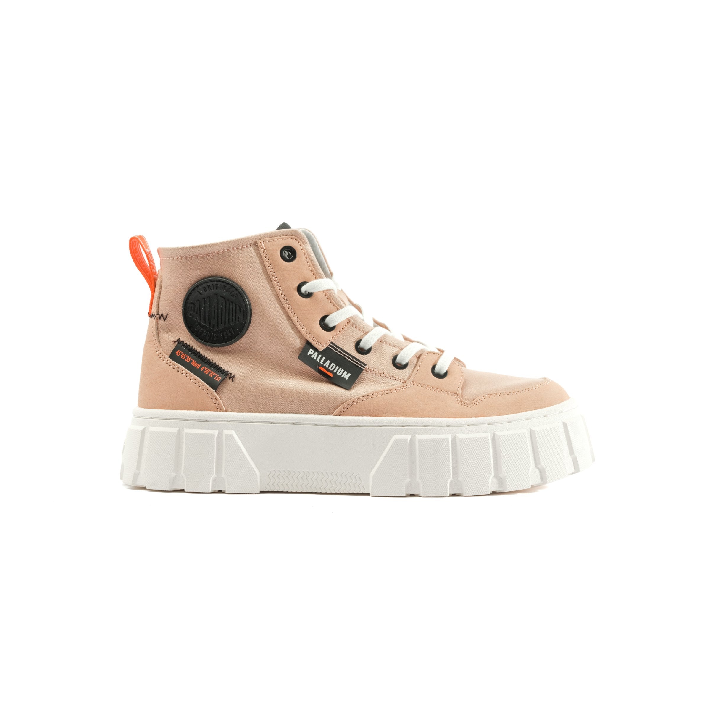 Ladies Pallatower HI Sneaker - Nude Dust