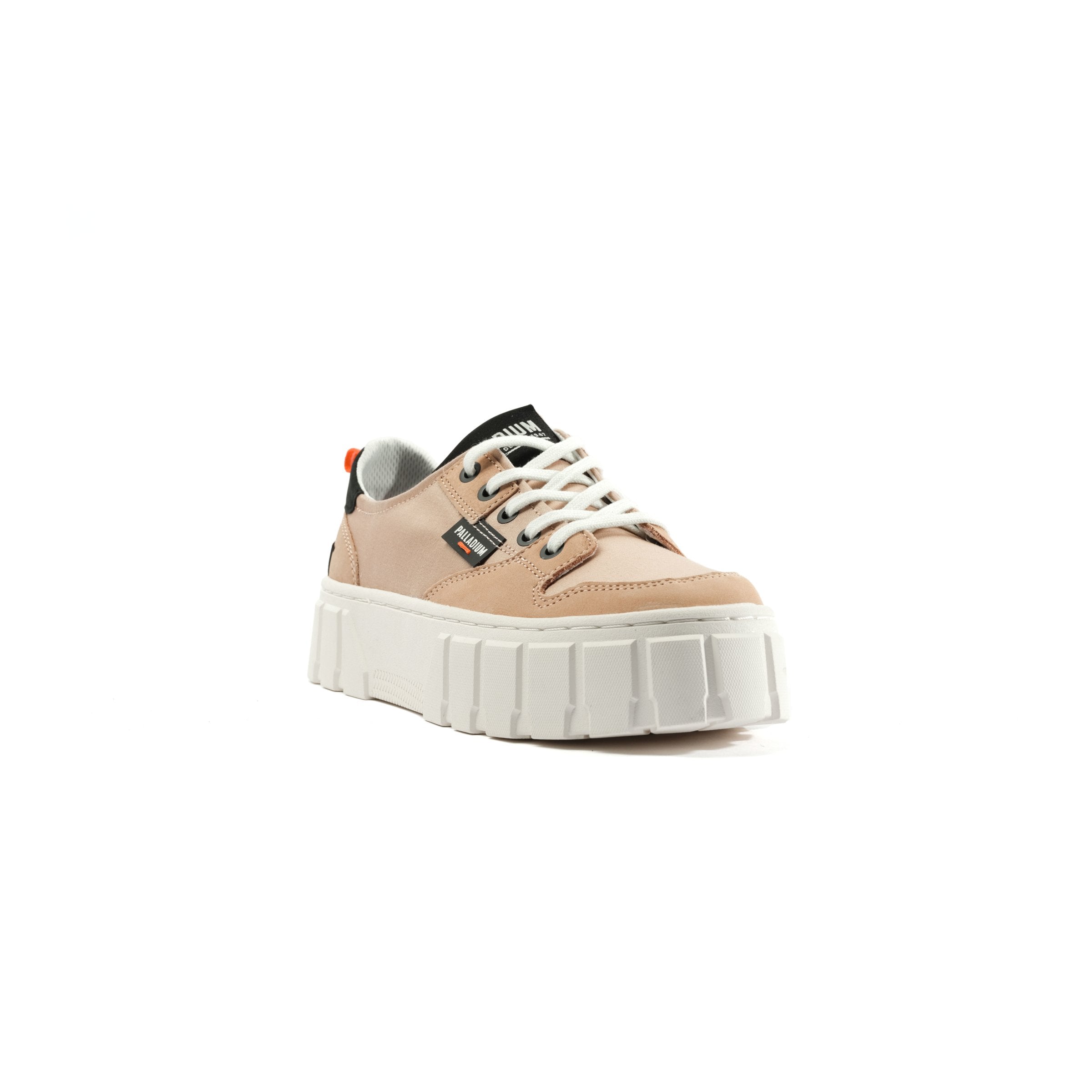Ladies Pallatower Lo Sneaker - Nude Dust