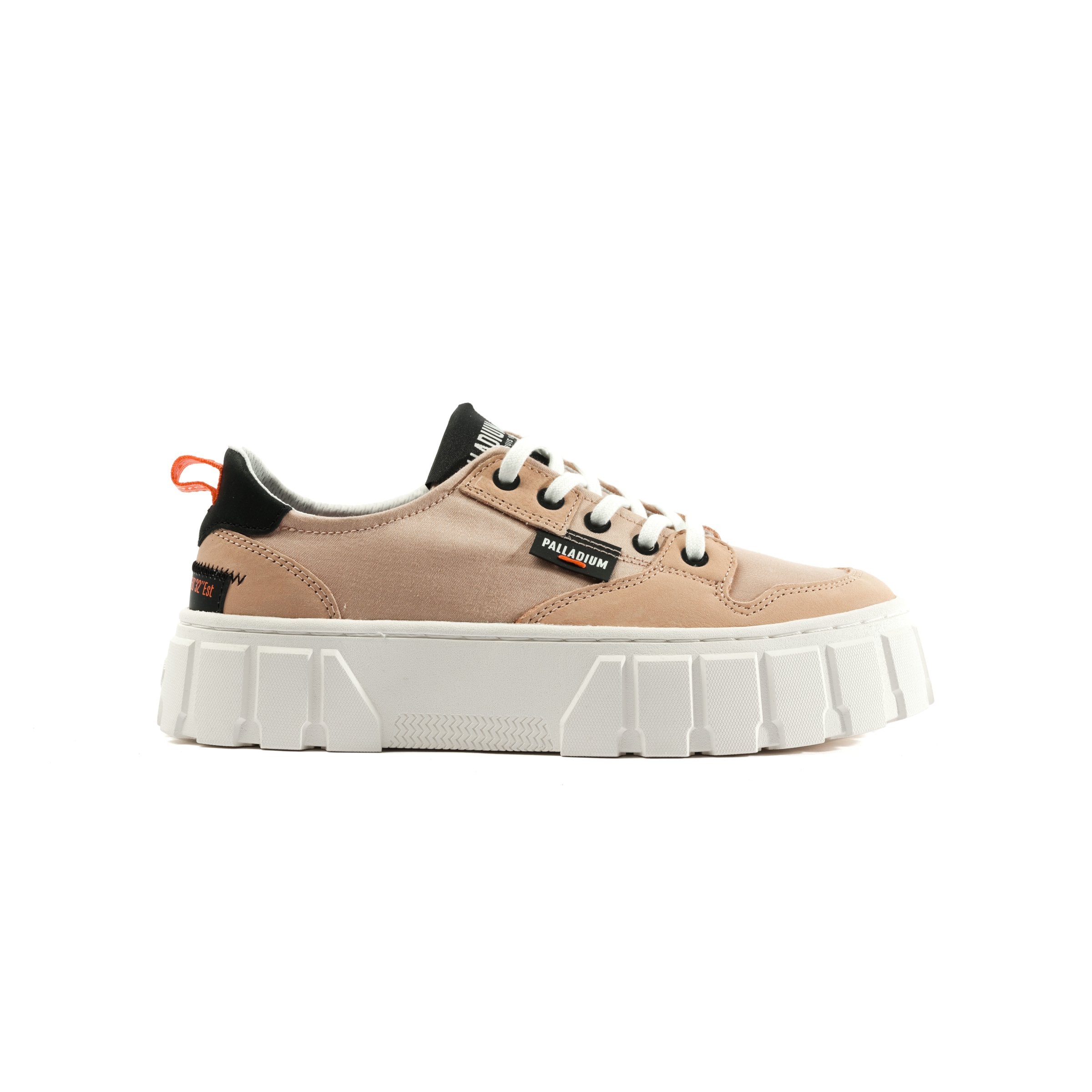 Ladies Pallatower Lo Sneaker - Nude Dust
