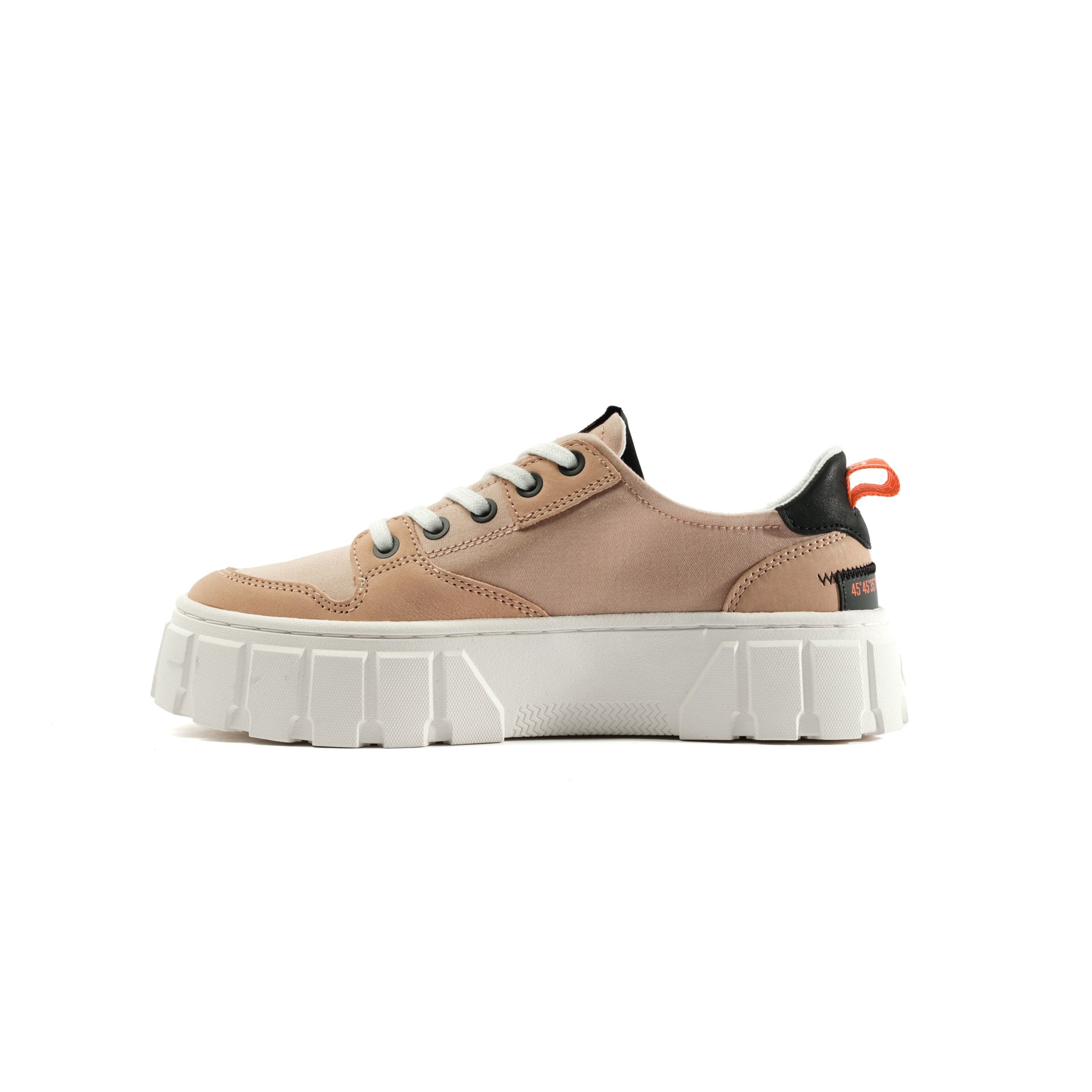 Ladies Pallatower Lo Sneaker - Nude Dust