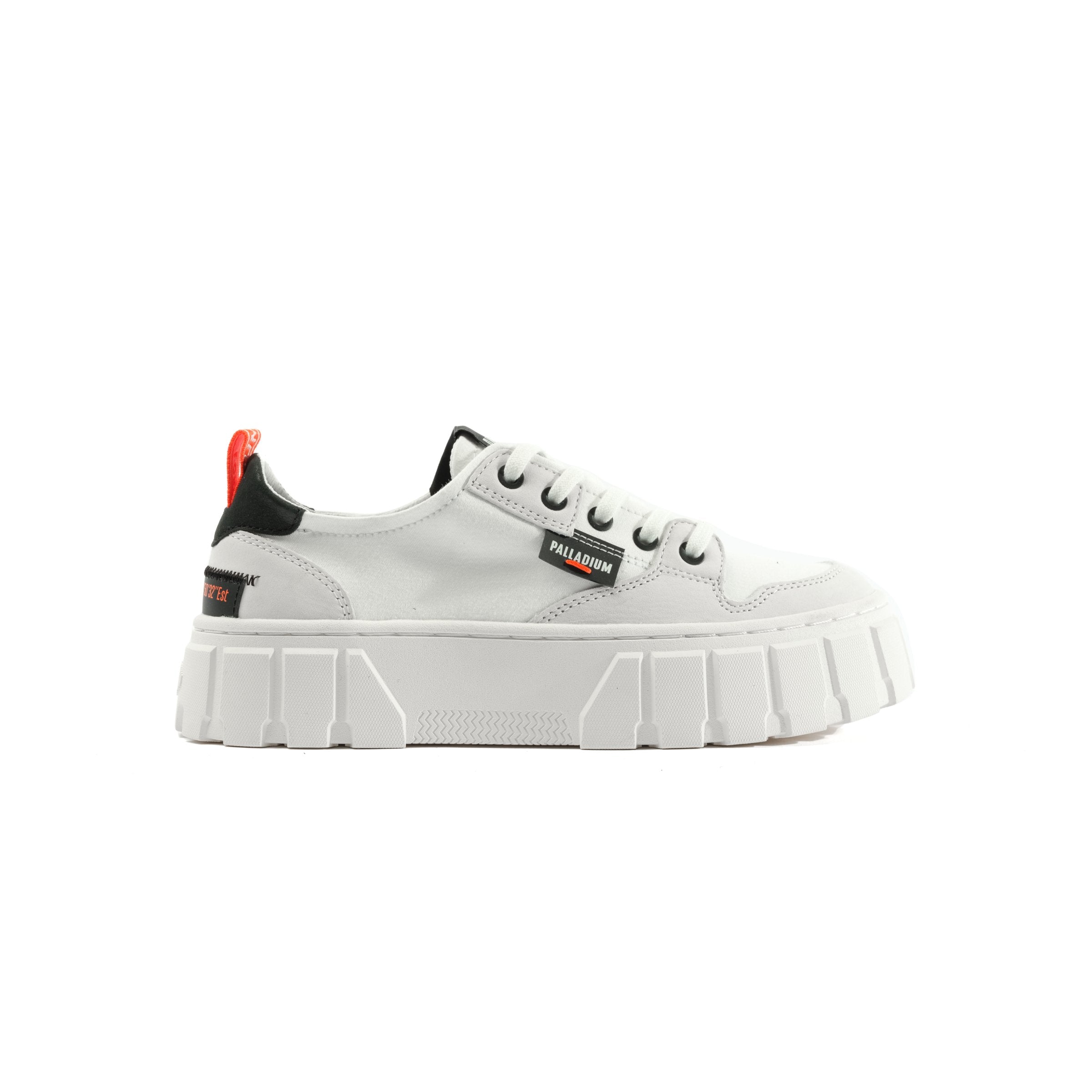 Ladies Pallatower Lo Sneaker - Star White