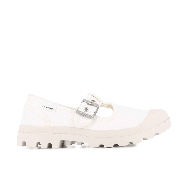 Pampa Mary-Jane Washed - Soft White