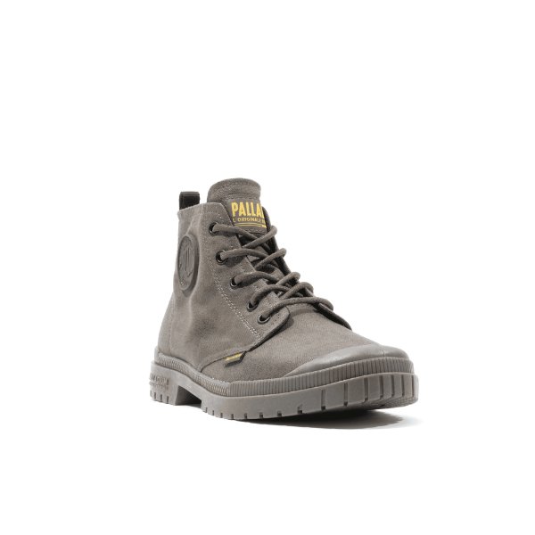 Palladium pampa SP20 hi wax boot in brown