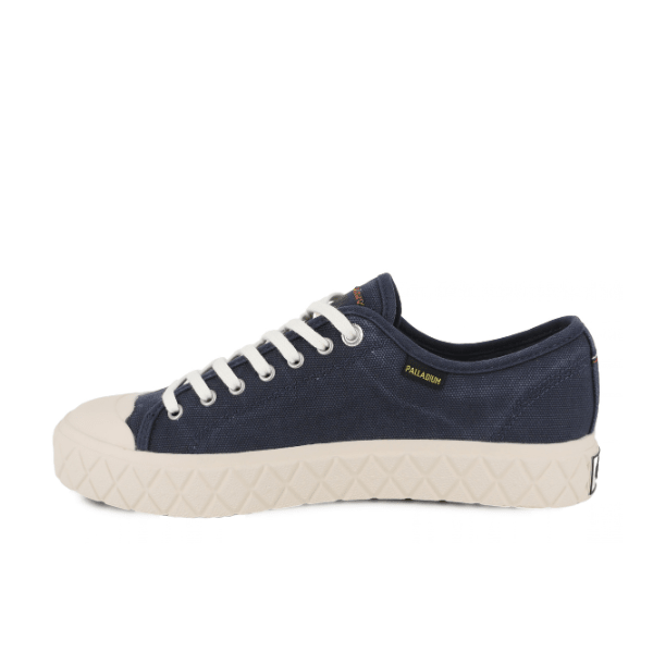 Palla Ace Washed Canvas Low-Top Sneaker - Mood Indigo (Unisex)