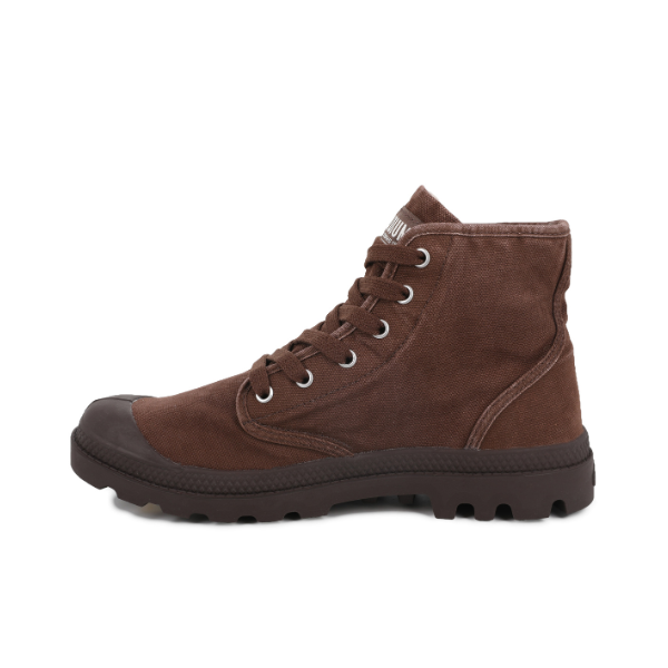 Pampa Hi Canvas Boot - Bark Brown (Hi-Top)