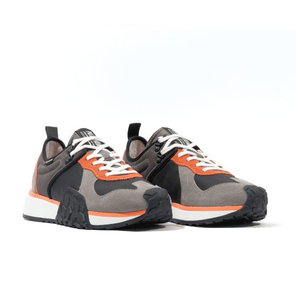 Troop Runner (Sneaker) - Black / Firecracker