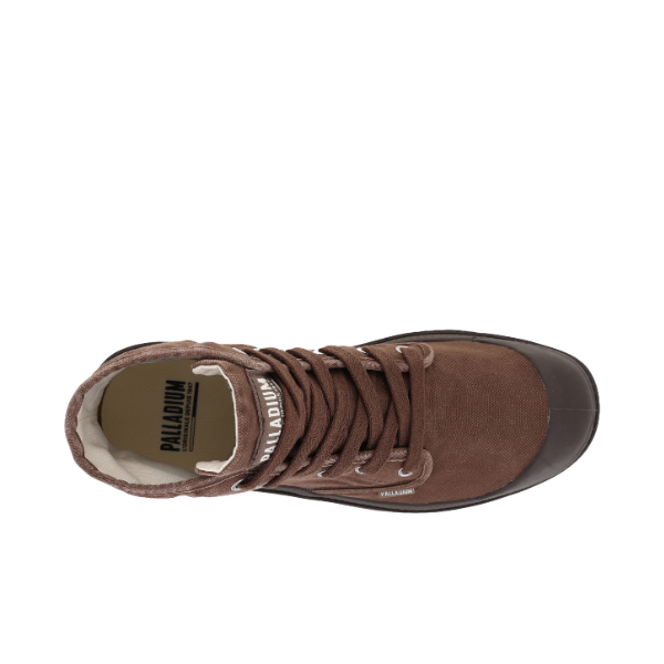 Pampa Hi Canvas Boot - Bark Brown (Hi-Top)