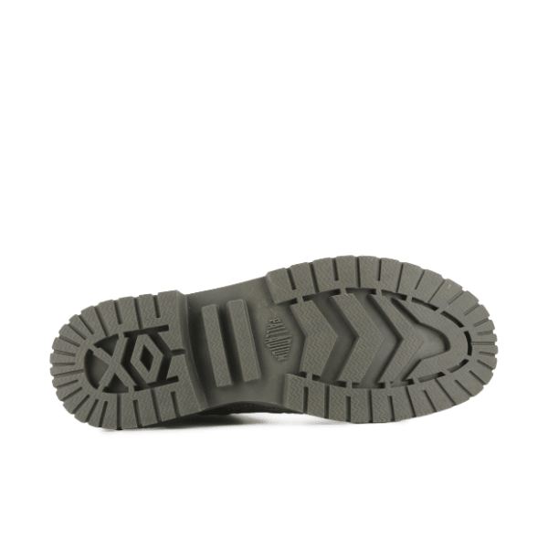 Palladium SP20 Travel Hi boot in Dusky Green - sole view