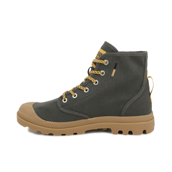 Palladium Pampa Hi HTG Gum Canvas Boot - Olive Night (Hi-Top) – photo 3 of 7