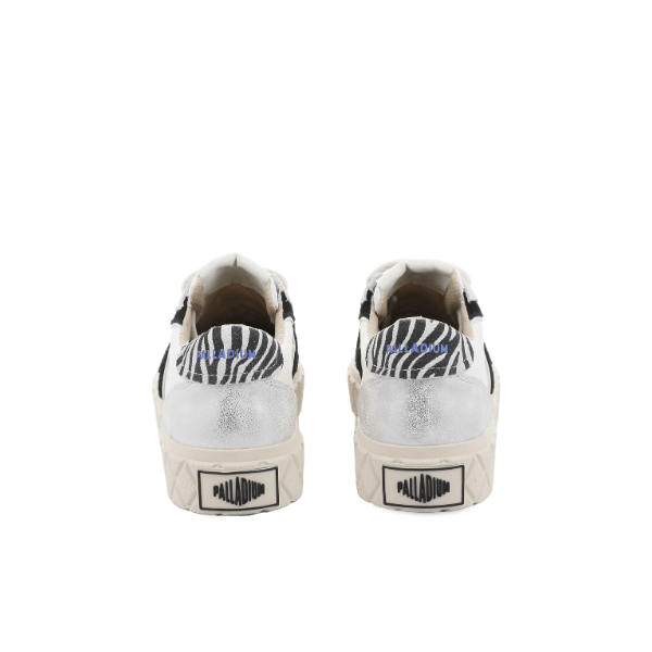 Ace Lo Mix Leather - Star White / Zebra