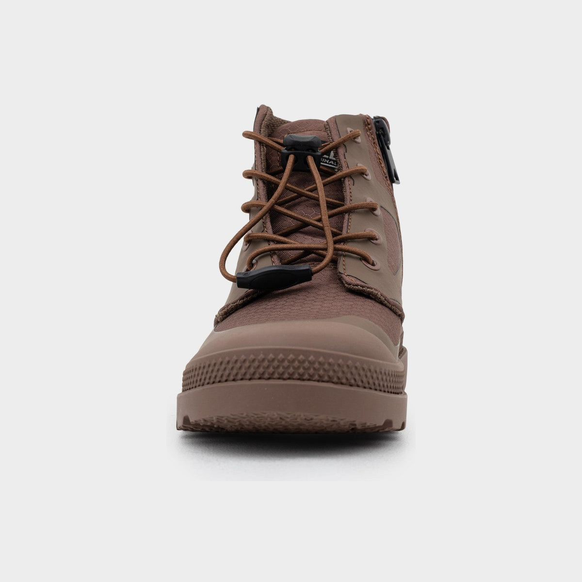 Palladium Pampa Kids Nylon Hi-Top Boot - Brown (Kids') – photo 3 of 5