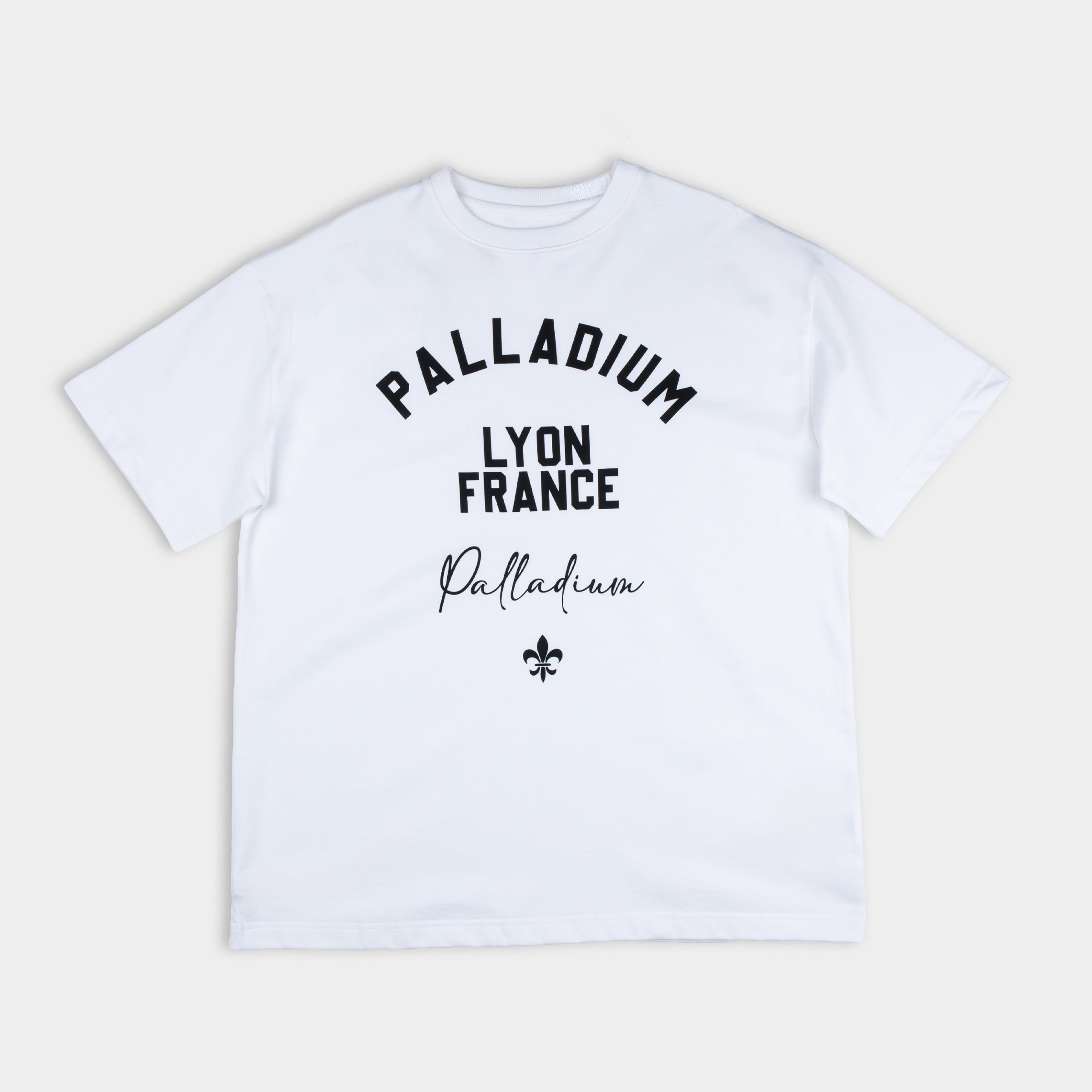 Lyon France Oversized Premium T-Shirt  - White