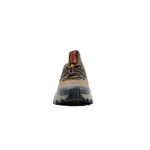 Thunder Lo utility sneaker in Olive Night, front view
