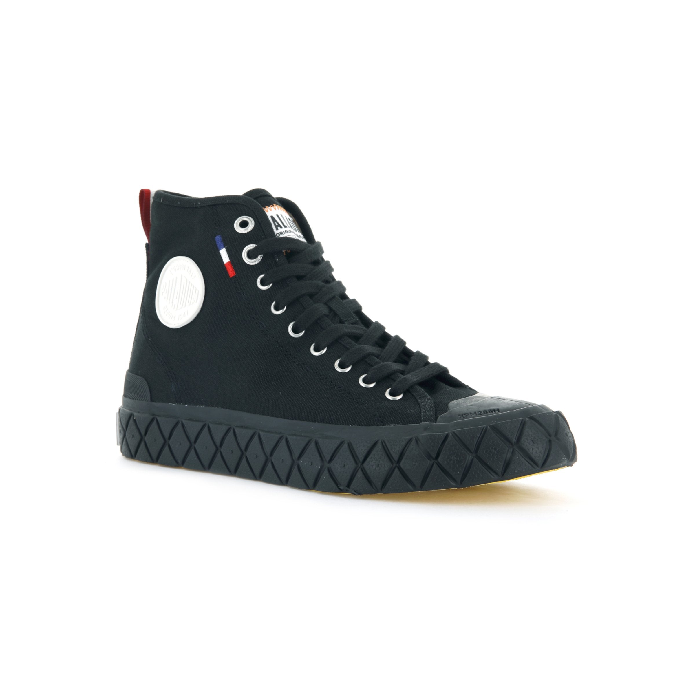Palla Ace CVS Mid Sneaker - Black/Black