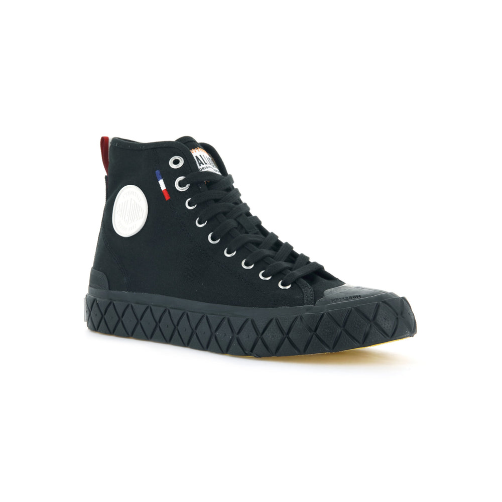 Palladium Unisex Palla Ace Cvs Mid Black | De Schoenenfabriek Palladium Unisex Palla Ace Cvs Mid Black | De Schoenenfabriek