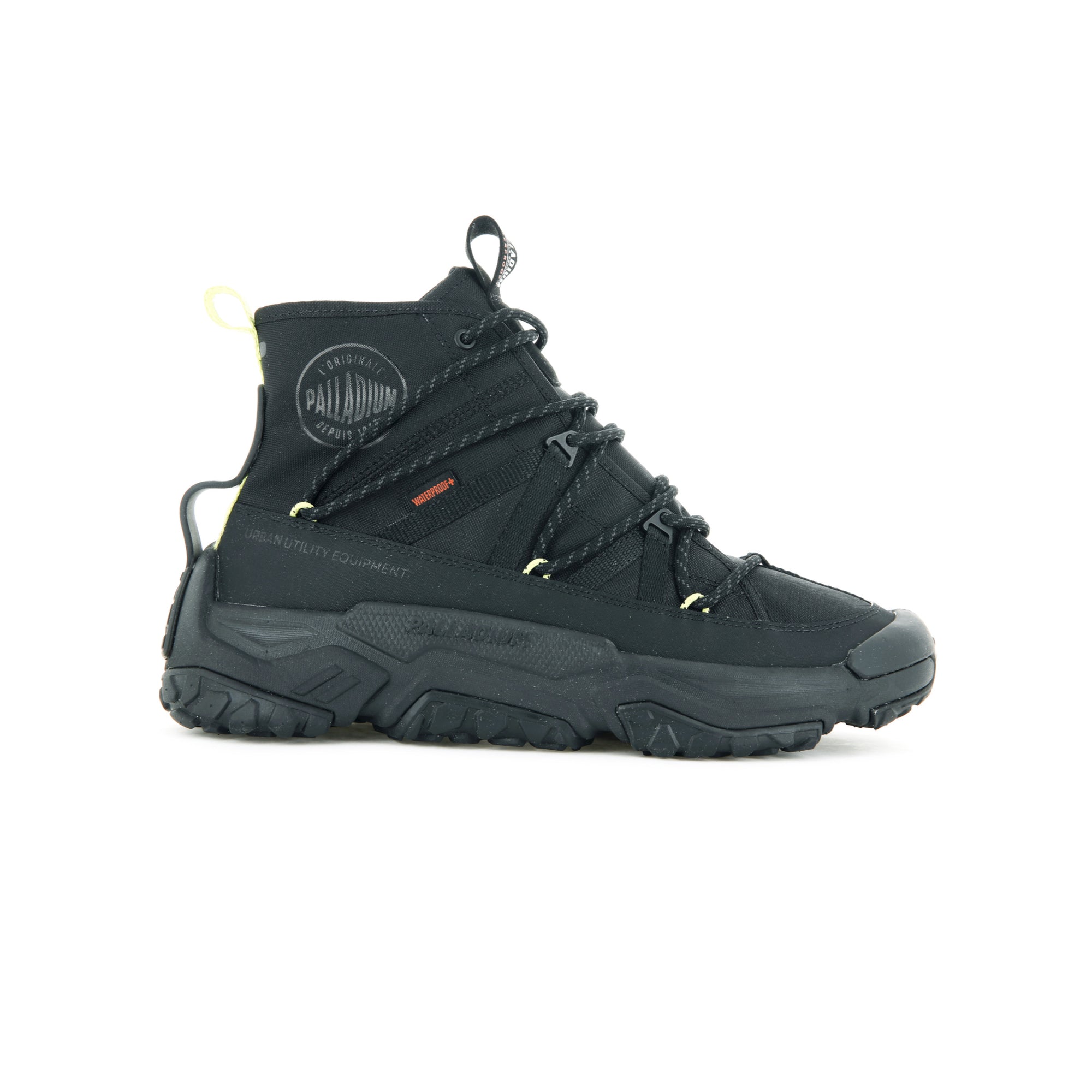 Off Grid Cross Waterproof Sneaker - Black/Black