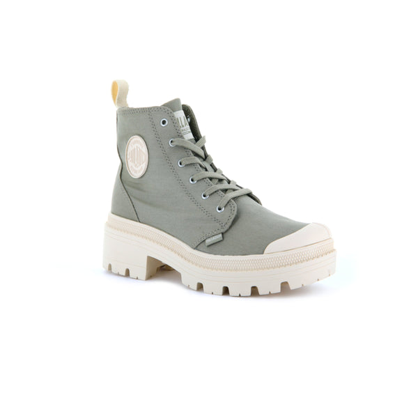 Ladies Pallabase Twill Boot - Dune | Palladium South Africa