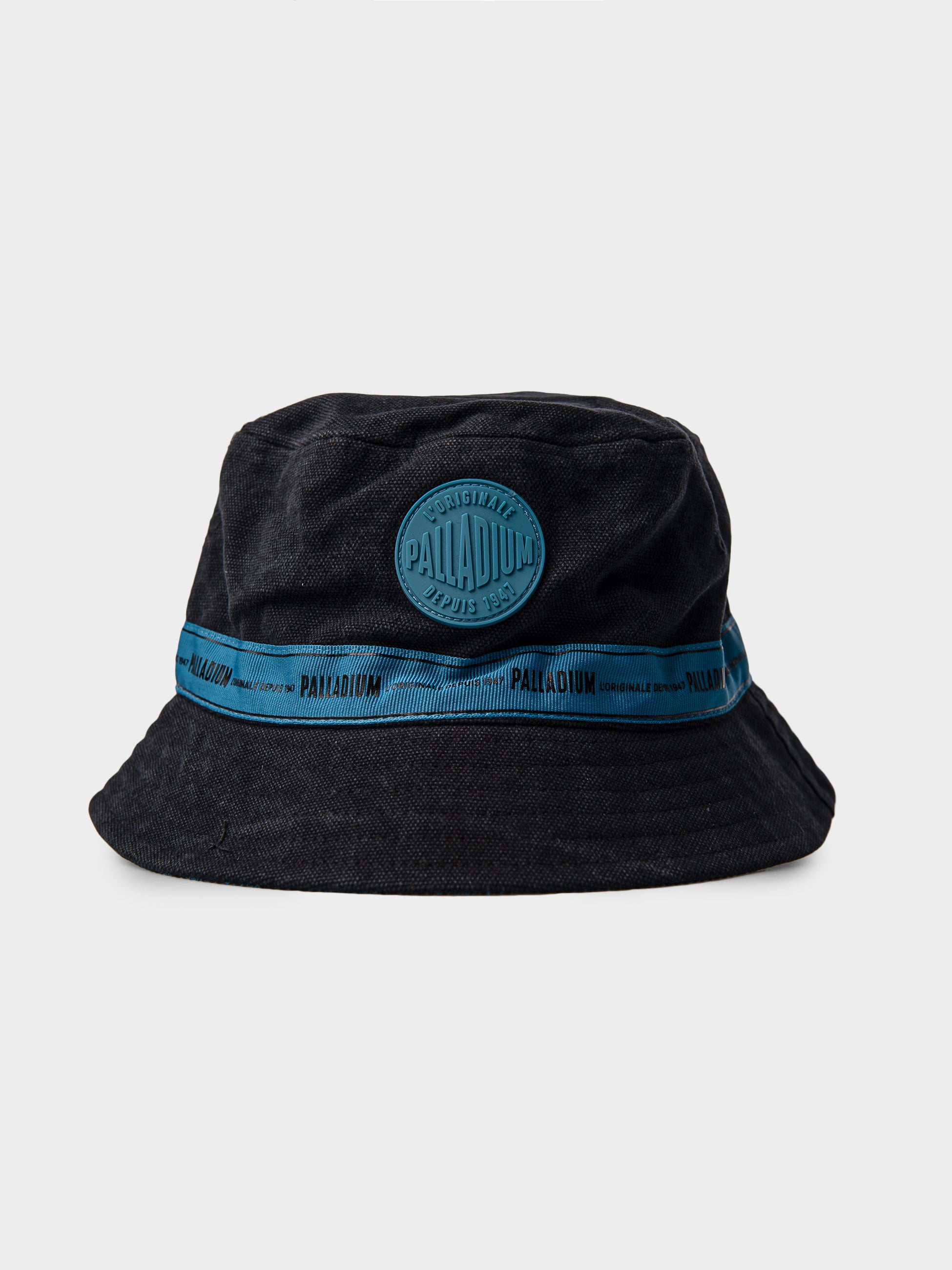 Reversible Bucket Hat - Black/Blue